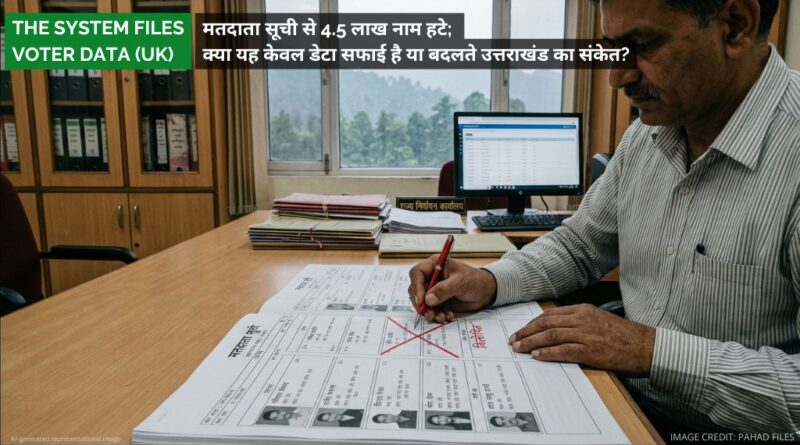 uttarakhand 4.5 lakh voter removed analysis